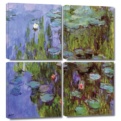 14 by 18-Inch ArtWall Sea Roses Removable Wall Art by Claude Monet 14 by 18-Inch ArtWall Sea Roses Removable Wall Art by Claude Monet